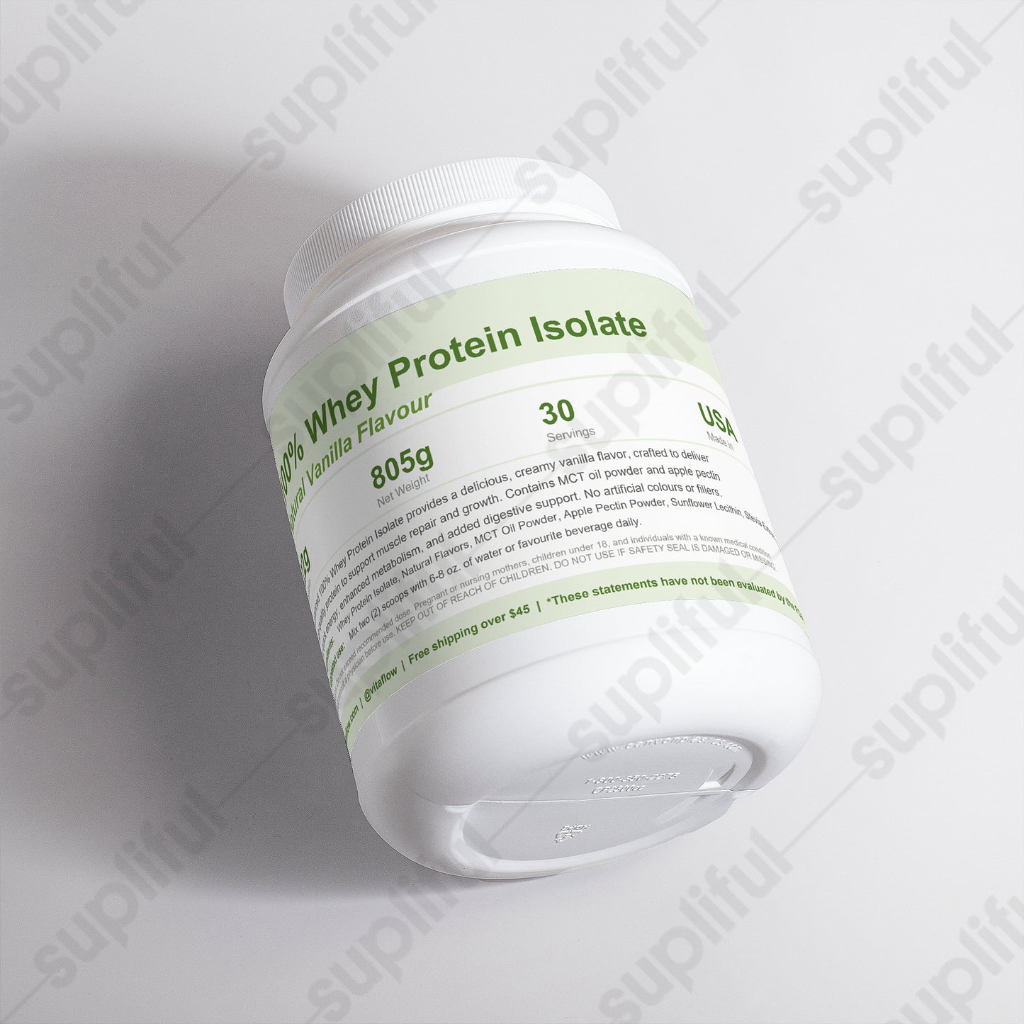 Advanced 100% Whey Protein Isolate (Vanilla)