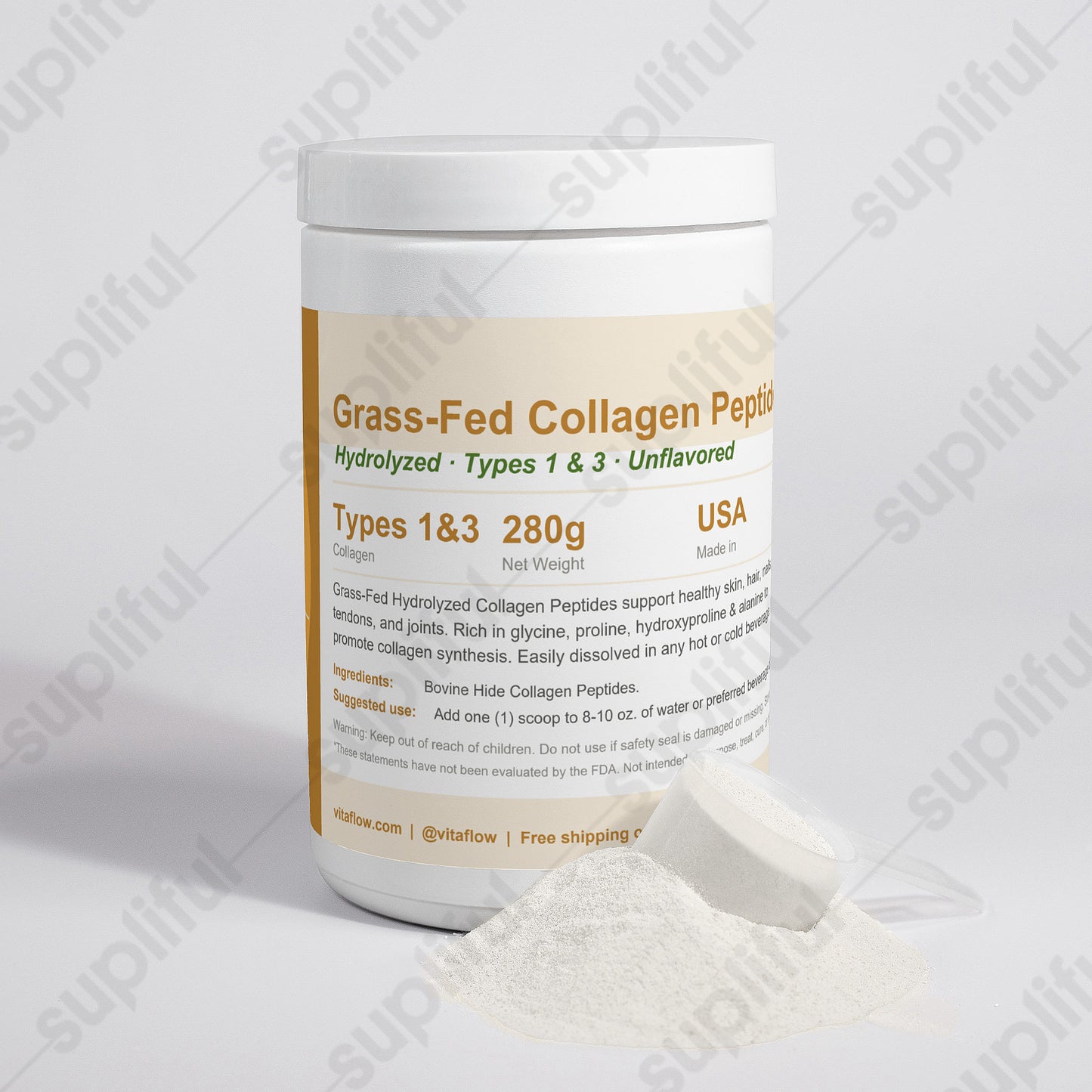 Grass-Fed Hydrolyzed Collagen Peptides