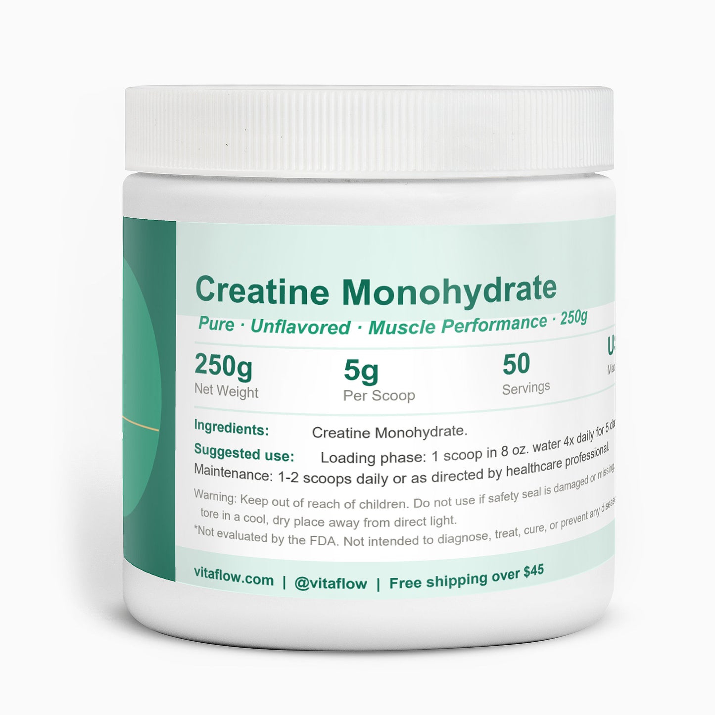 Vitaflow Creatine Monohydrate
